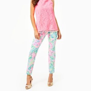 Lilly pulitzer Kelly high rise skinny ankle pant